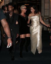 Amber Rose 21 Savage Dascha Polanco Harper's Bazaar party in New York City