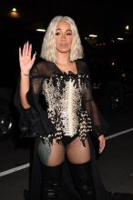 Cardi B attends the The Blonds fashion show at New York Fashion Week. Pictured: Cardi B Ref: SPL1577151 120917 Picture by: Illuminati / Splash News Splash News and Pictures Los Angeles:310-821-2666 New York:212-619-2666 London:870-934-2666 photodesk@splashnews.com