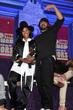 LOS ANGELES, CA - SEPTEMBER 17: Hype Williams (R) attends VH1 Hip Hop Honors: The 90s Game Changers at Paramount Studios on September 17, 2017 in Los Angeles, California.