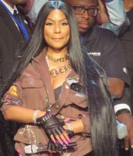 Nicki Minaj brings out 21 Savage, Rae Sremmurd and Yo Gotti at Philipp Plein event at Hammerstein Ballroom in New York City