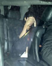 Kendall Jenner and rumored New Boyfriend Basketball star Blake Griffin enjoyed dinner together for the 2nd time in the past week at 'Craigs' Restaurant in West Hollywood, CA. Kendall and Blake left in separate Black Escalade Limousines and Kendall covered her face. Both were very dressed down for the occasion wearing sweat pants
