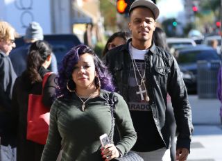 T.I. and Tiny Harris have lunch at Il Pastaio in Beverly Hills amid rumors that she is pregnant with another baby!