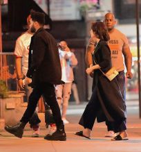 Selena Gomez and The Weeknd were spotted out in NYC as they enjoyed a low-key Ice Cream date. They were protected by a bodyguard as they headed inside for a late night treat.