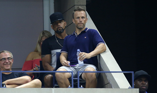 NEW YORK, NY - SEPTEMBER 7: Shaun T and husband Scott Blokker attend day 10 of the 2016 US Open at USTA Billie Jean King National Tennis Center on September 7, 2016 in the Queens borough of New York City. 