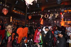A general view of atmosphere at Ciroc Kicks Off Halloween with Lenny S. & Kelly Rowland's Costume Couture at Poppy on October 29, 2017 in Los Angeles, California