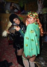 Kelly Rowland and Rahky attend Ciroc Kicks Off Halloween with Lenny S. & Kelly Rowland's Costume Couture at Poppy on October 29, 2017 in Los Angeles, California.