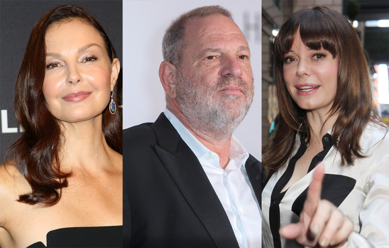 Ashley Judd Harvey Weinstein Rose McGowan