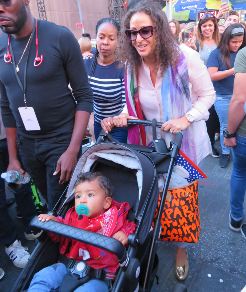 MTV TRL kicks off Times Square Takeover show in New York City. Nicole Tuck, Asahd Khaled