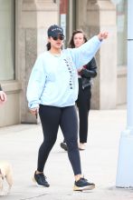 Rihanna was seen going the gym in New York City this afternoon.