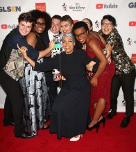 Rosario Dawson Arheghan Celebrities attend GLSEN Respect Awards at Beverly Wilshire Hotel