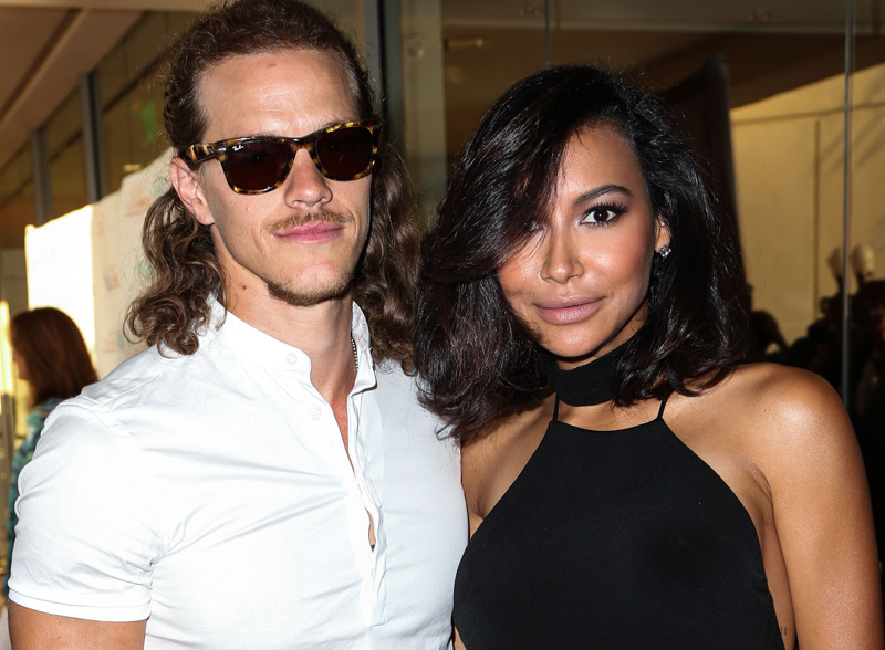 Naya Rivera and husband Ryan Dorsey arrive at the Raising The Bar To End Parkinson's Event held at Laurel Point on July 27, 2016 in Studio City, Los Angeles, California