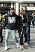 Sofia Richie and Scott Disick are seen kissing in Venice, Italy.