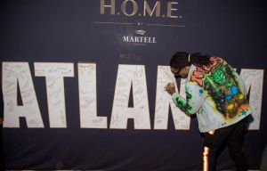 ATLANTA, GA - NOVEMBER 09: Rapper Quavo attends the 'H.O.M.E. by Martell' event on November 9, 2017 in Atlanta, Georgia.