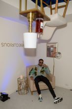 ATLANTA, GA - NOVEMBER 09: Rapper Quavo performs onstage during the 'H.O.M.E. by Martell' event on November 9, 2017 in Atlanta, Georgia.