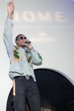 ATLANTA, GA - NOVEMBER 09: Rapper Quavo performs onstage during the 'H.O.M.E. by Martell' event on November 9, 2017 in Atlanta, Georgia.