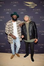 ATLANTA, GA - NOVEMBER 09: (R) Kirko Bangz attends the 'H.O.M.E. by Martell' event on November 9, 2017 in Atlanta, Georgia.