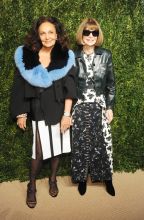 Diane Von Furstenberg Anna Wintour Arrivals for the Fourteenth Annual CFDA/VOGUE Fashion Fund Awards, held at the Weylin B. Seymour event space in Brooklyn, New York