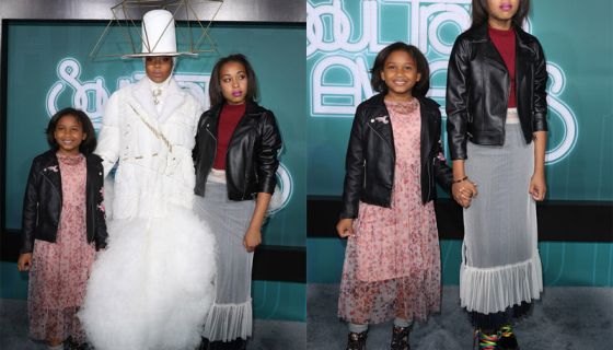 Glamour Anterior Reunión Young Queens: Erykah Badu's Daughters Killed The Soul Train Red Carpet