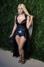 Nicki Minaj Arrivals for the Fourteenth Annual CFDA/VOGUE Fashion Fund Awards, held at the Weylin B. Seymour event space in Brooklyn, New York