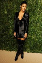 Teyana Taylor Arrivals for the Fourteenth Annual CFDA/VOGUE Fashion Fund Awards, held at the Weylin B. Seymour event space in Brooklyn, New York