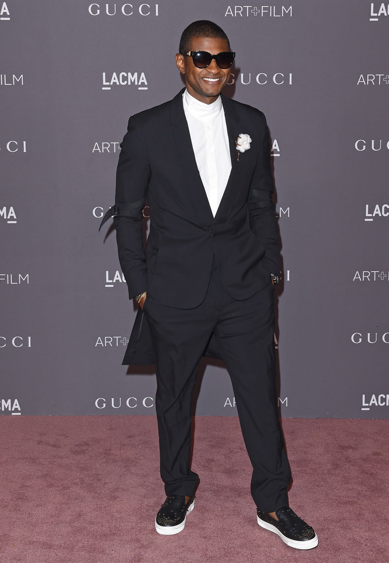 Usher GUCCI + Lacma 2017 Art And Film Gala