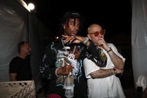 MIAMI BEACH, FL - DECEMBER 07: Playboi Carti Attends The House Of Remy Martin Presents The Hypebeast 100 Awards After Party at Nautilus South Beach on December 7, 2017 in Miami Beach, Florida.