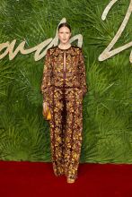 Anna Cleveland attends The Fashion Awards 2017 in partnership with Swarovski at Royal Albert Hall on December 4, 2017 in London, England.