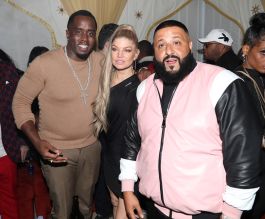BEVERLY HILLS, CA - DECEMBER 02: Sean 'Diddy' Combs, Fergie and DJ Khaled attend The Four cast Sean Diddy Combs, Fergie, and Meghan Trainor Host DJ Khaled's Birthday Presented by CÎROC and Fox on December 2, 2017 in Beverly Hills, California.