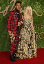 Lewis Hamilton Donatella Versace attends The Fashion Awards 2017 in partnership with Swarovski at Royal Albert Hall on December 4, 2017 in London, England.