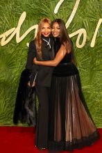 Patricia Morris Naomi Campbell attends The Fashion Awards 2017 in partnership with Swarovski at Royal Albert Hall on December 4, 2017 in London, England.