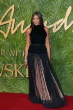 Naomi Campbell attends The Fashion Awards 2017 in partnership with Swarovski at Royal Albert Hall on December 4, 2017 in London, England.