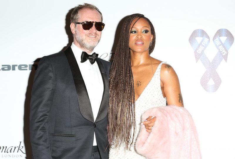 American rapper Eve attends the annual One For The Boys Charity Ball at the Landmark Hotel in London. She attended the event with her husband Maximillion Cooper who she married in 2014 in Ibiza.