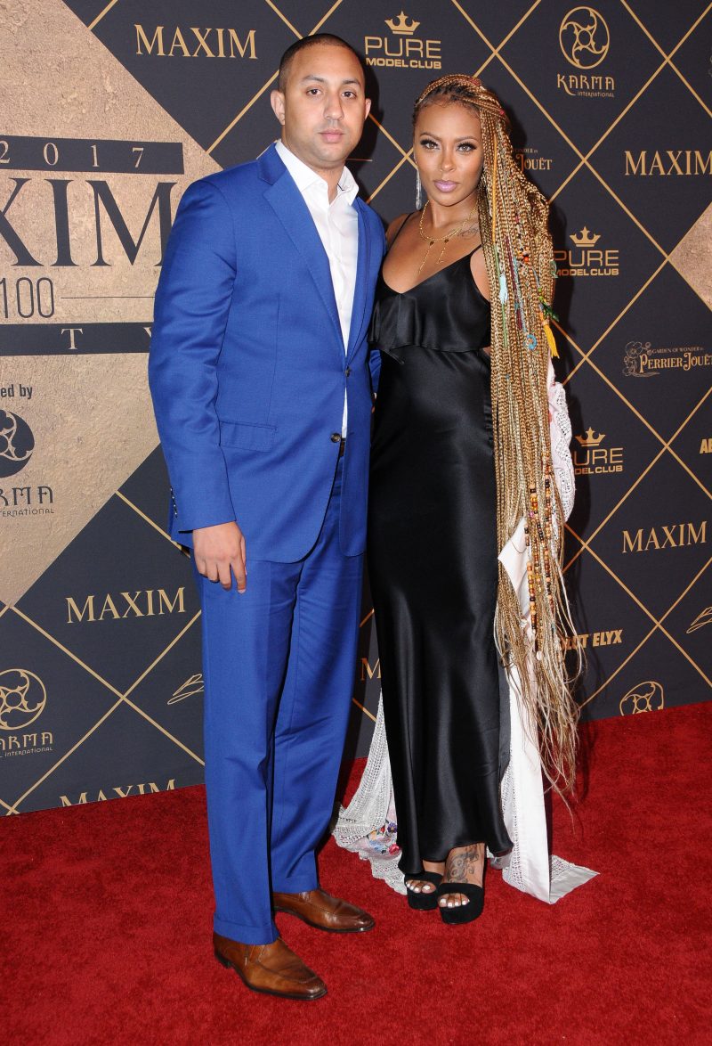 Michael Sterling Eva Marcille Maxim Hot 100 Party