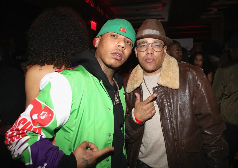 NEW YORK, NY - JANUARY 27: Yung Berg (L) and Deric D-Dot Angelettie attend The House Of Remy Martin Presents The Culture Creators Pre-Grammy Party at Megu New York on January 27, 2018 in New York City.