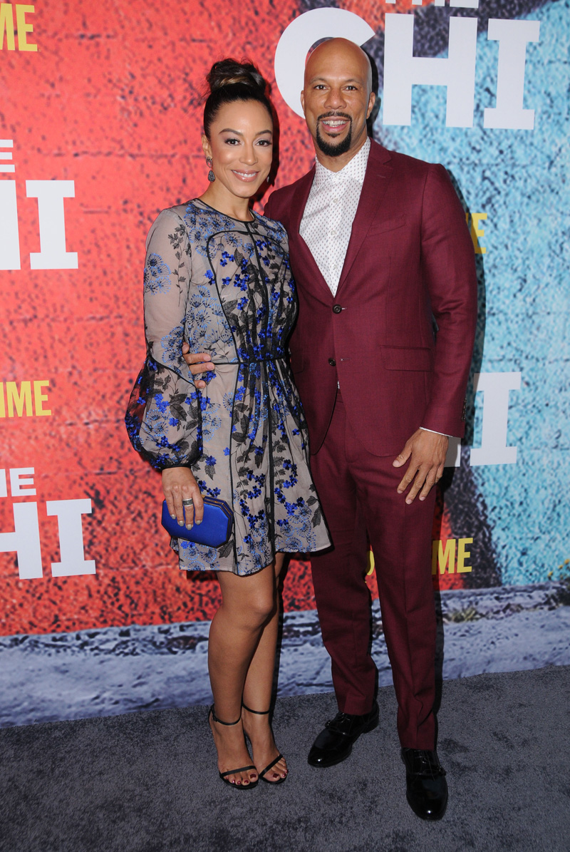 Premiere of Showtimes' new series "The Chi" held at Downtown Independent in Los Angeles. Common, Angela Rye