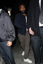 Donald Glover Jr. and his girlfriend party at the Poppy club in West Hollywood