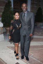 ROME, ITALY - SEPTEMBER 09: Brian McKnight and Leilani Mendoza attend the Dinner at Villa Madama as part of the 2017 Celebrity Fight Night in Italy Benefiting The Andrea Bocelli Foundation and the Muhammad Ali Parkinson Center on September 9, 2017 in Rome, Italy.