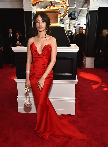 NEW YORK, NY - JANUARY 28: Recording artist Camila Cabello attends the 60th Annual GRAMMY Awards at Madison Square Garden on January 28, 2018 in New York City.