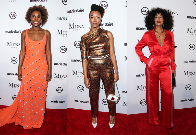 WEST HOLLYWOOD, LOS ANGELES, CA, USA - JANUARY 11: Marie Claire's Image Maker Awards 2018 held at Delilah on January 11, 2018 in West Hollywood, Los Angeles, California, United States.