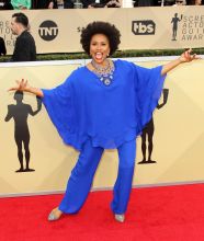 Jennifer Lewis 24th Annual Screen Actors Guild (SAGs) Awards 2018 Arrivals held at The Shrine Auditorium in Los Angeles, California.