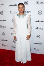 Kiersey Clemons WEST HOLLYWOOD, LOS ANGELES, CA, USA - JANUARY 11: Marie Claire's Image Maker Awards 2018 held at Delilah on January 11, 2018 in West Hollywood, Los Angeles, California, United States.
