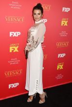Lea Michele Premiere Of FX's 'The Assassination Of Gianni Versace: American Crime Story'
