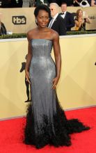 Lupita Nyongo 24th Annual Screen Actors Guild (SAGs) Awards 2018 Arrivals held at The Shrine Auditorium in Los Angeles, California.