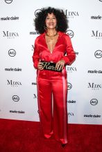 Tracee Ellis Ross WEST HOLLYWOOD, LOS ANGELES, CA, USA - JANUARY 11: Marie Claire's Image Maker Awards 2018 held at Delilah on January 11, 2018 in West Hollywood, Los Angeles, California, United States.