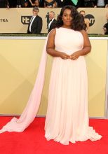 Uzo Aduba 24th Annual Screen Actors Guild (SAGs) Awards 2018 Arrivals held at The Shrine Auditorium in Los Angeles, California.