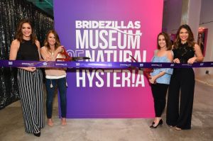 NEW YORK, NY - FEBRUARY 22: (L-R) Desiree Hartsock, Trista Sutter, Ashley Hebert, and DeAnna Pappas attend the WE tv Bridezillas Museum of Natural Hysteria launch on February 22, 2018 in New York City.