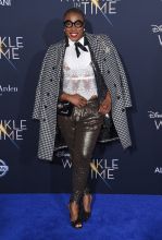 Aisha Hinds February 26, 2018 - Los Angeles, California, United States - February 26h 2018 - Los Angeles, California USA - The ''A Wrinkle In Time'' Premiere held at the El Capitan Theater, Hollywood, Los Angeles.