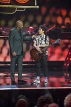 SHOWTIME AT THE APOLLO: L-R: Steve Harvey and Jocelyn in SHOWTIME AT THE APOLLO airing Thursday, March 8 (9:00-10:00 PM ET/PT) on FOX.
