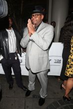 Bobby Brown attends Floyd Mayweather's 41st birthday party held at The Reserve night club in Los Angeles