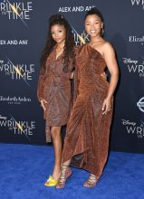 Chloe Halle Bailey February 26, 2018 - Los Angeles, California, United States - February 26h 2018 - Los Angeles, California USA - The ''A Wrinkle In Time'' Premiere held at the El Capitan Theater, Hollywood, Los Angeles.
